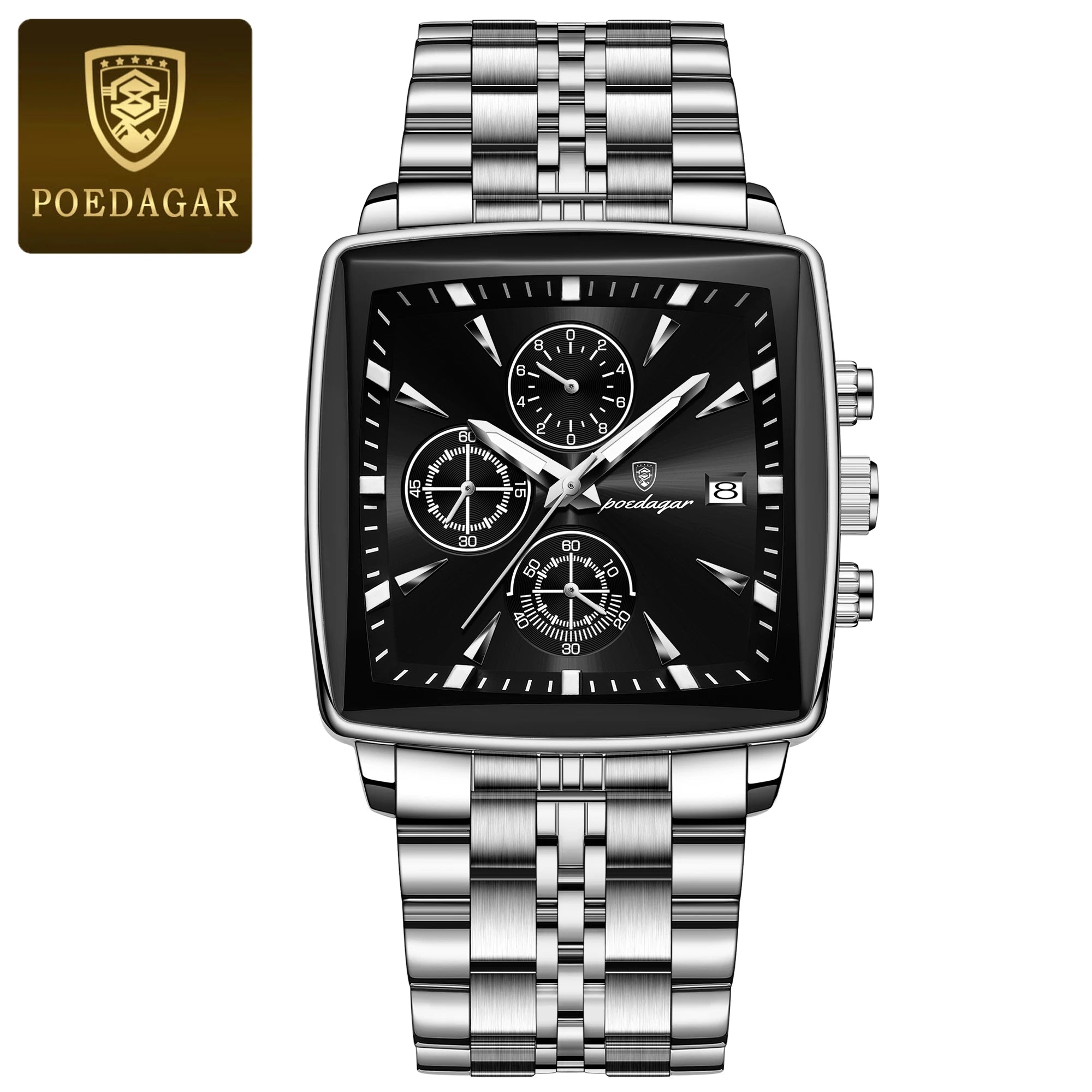 Montre chronographe étanche pour homme de haute qualité et tendance…
