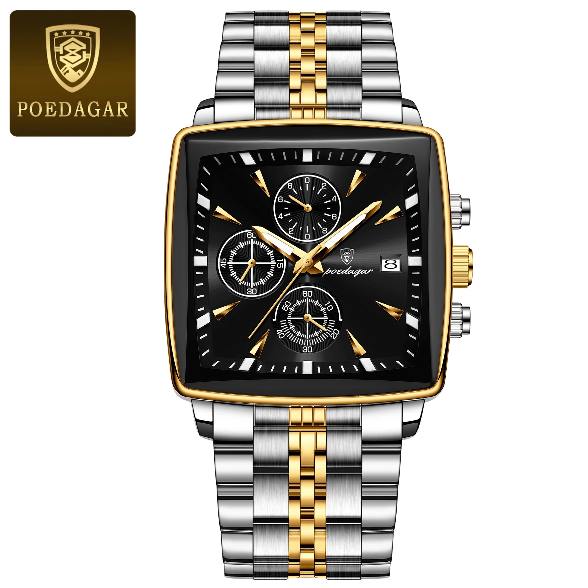 Montre chronographe étanche pour homme de haute qualité et tendance…