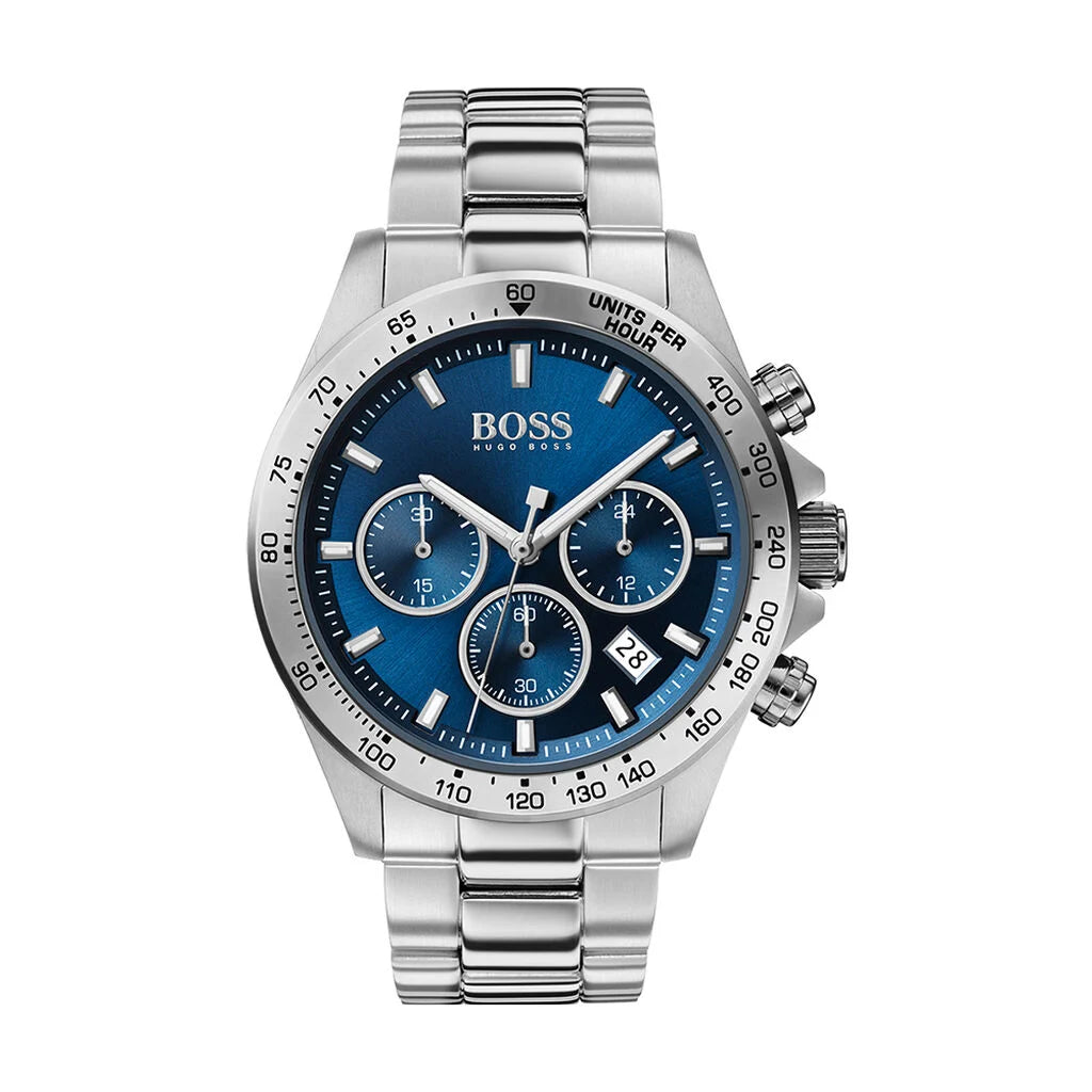 Montre Hugo Boss chronomètre, authentique, certificat d'authenticité et garantie 2 ans