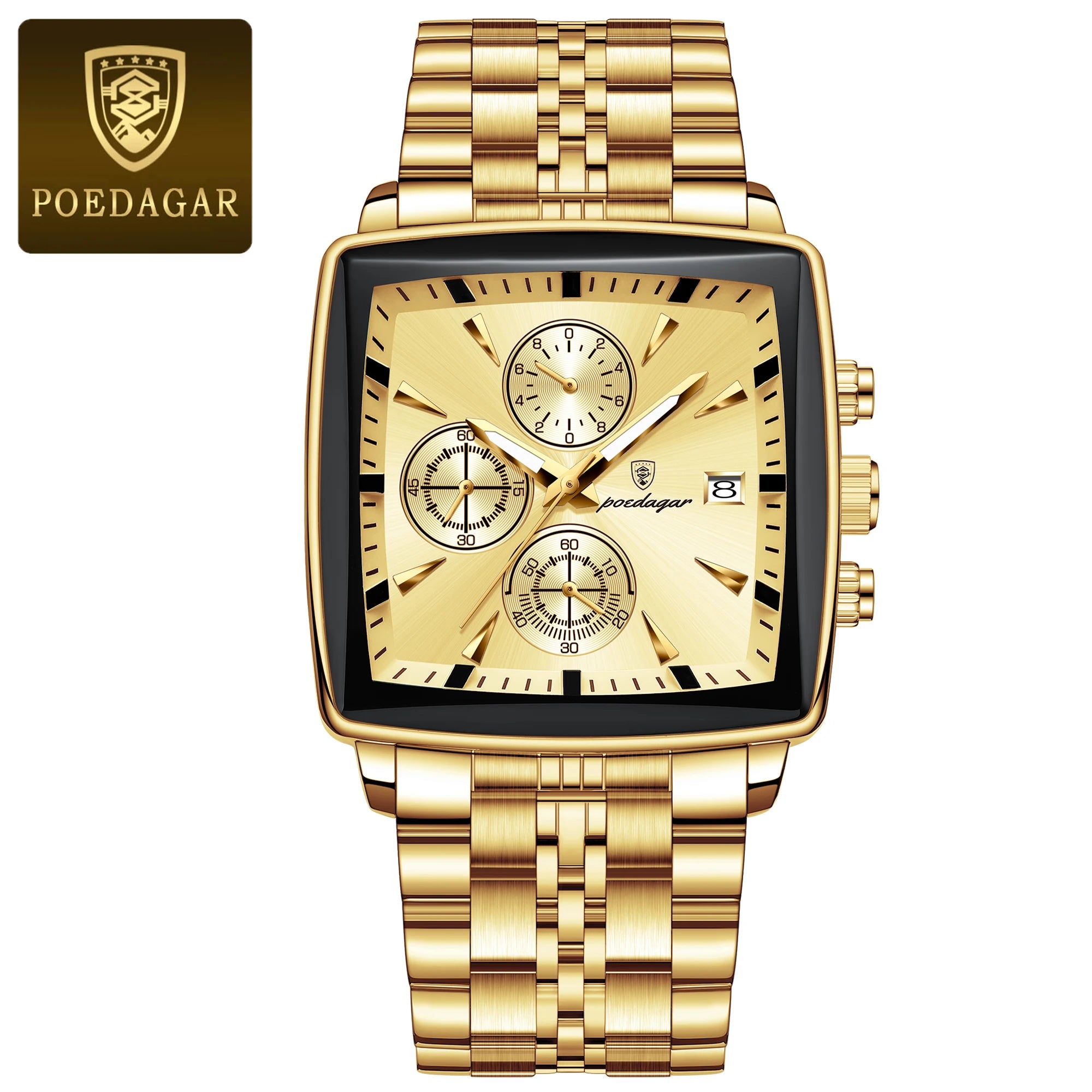 Montre chronographe étanche pour homme de haute qualité et tendance…