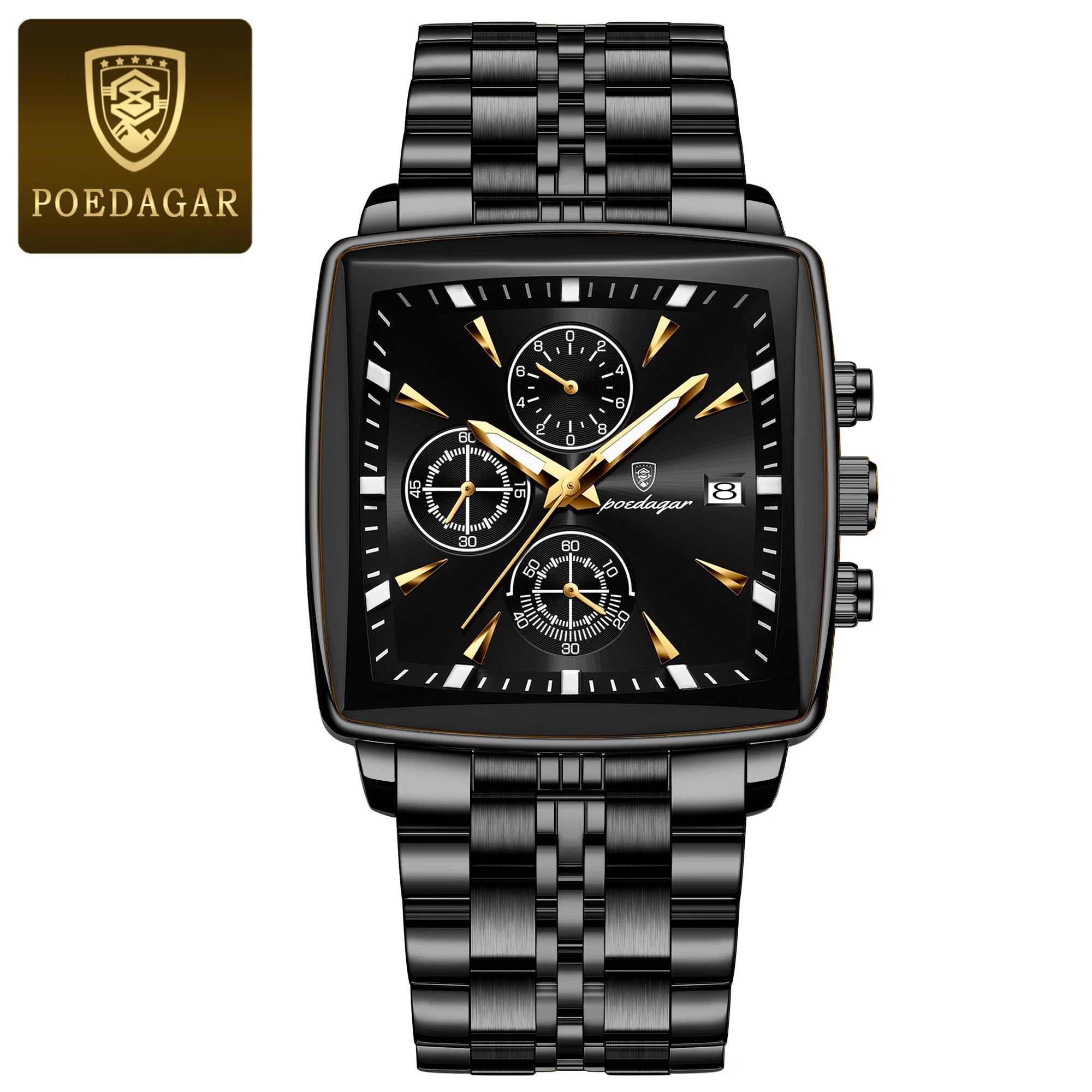 Montre chronographe étanche pour homme de haute qualité et tendance…