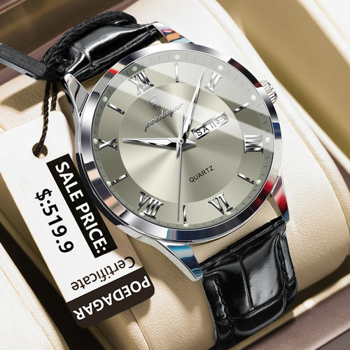 Montre de luxe haut de gamme pour homme, style militaire, étanche, lumineuse, date…