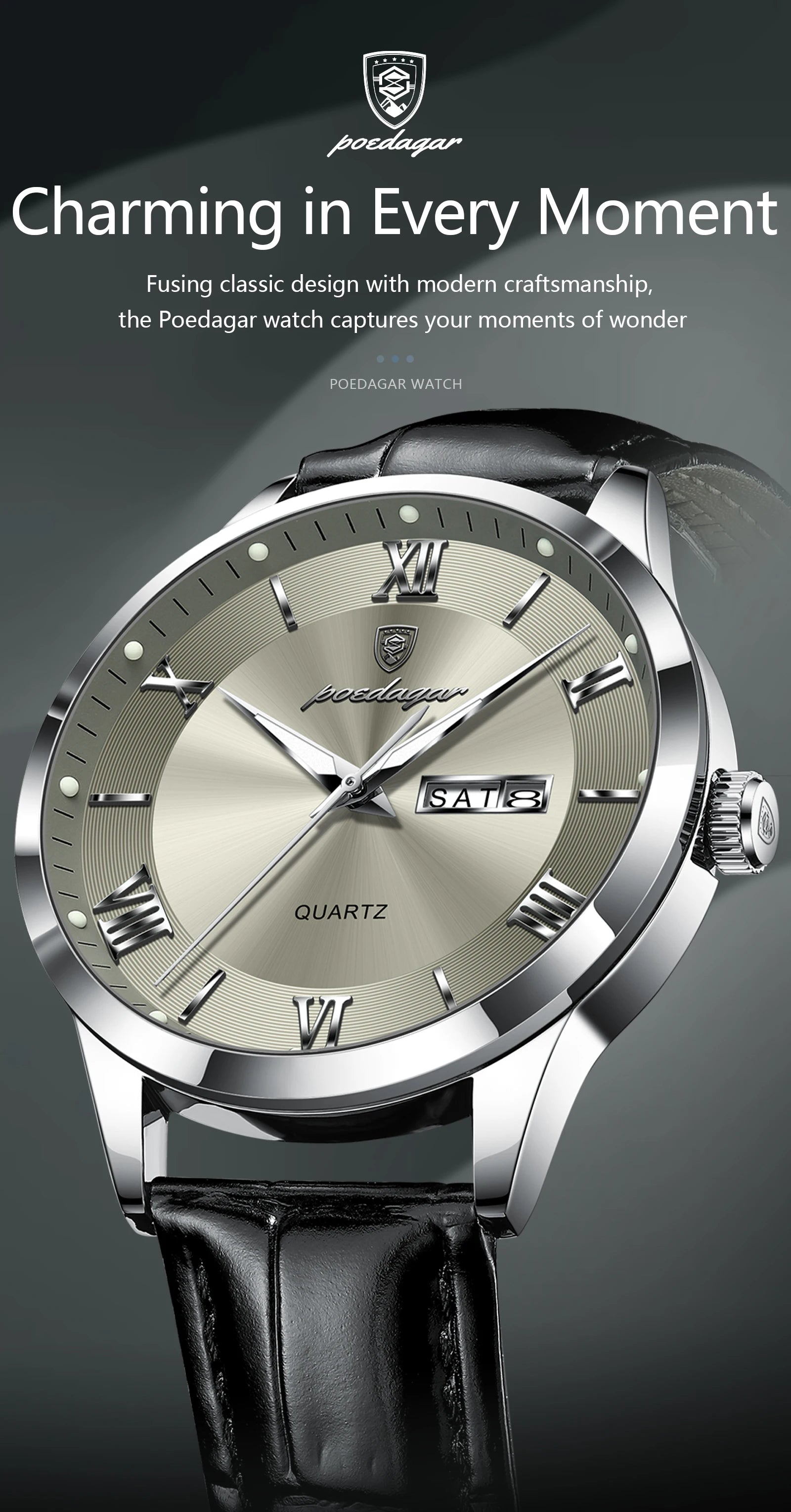 Montre de luxe haut de gamme pour homme, style militaire, étanche, lumineuse, date…