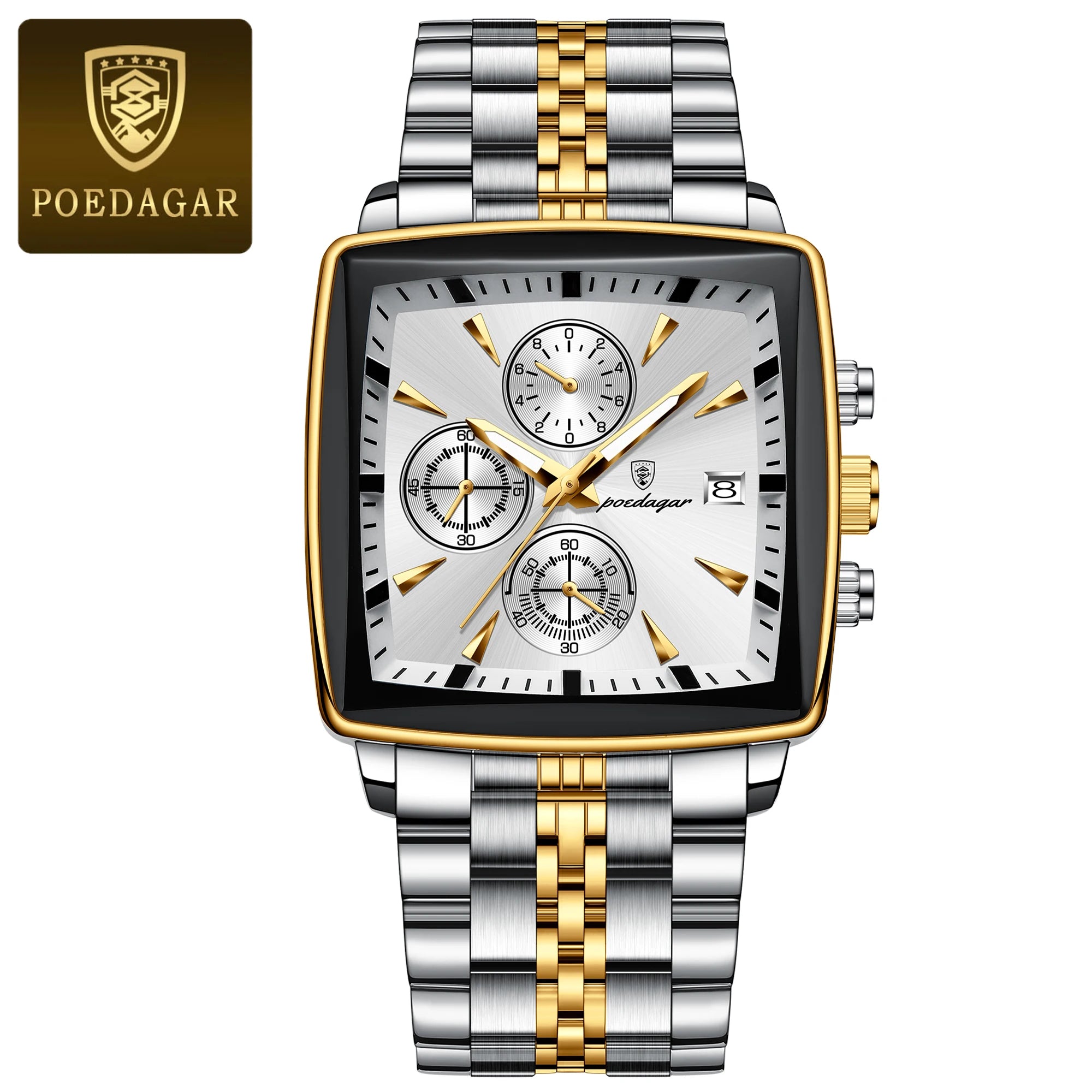 Montre chronographe étanche pour homme de haute qualité et tendance…