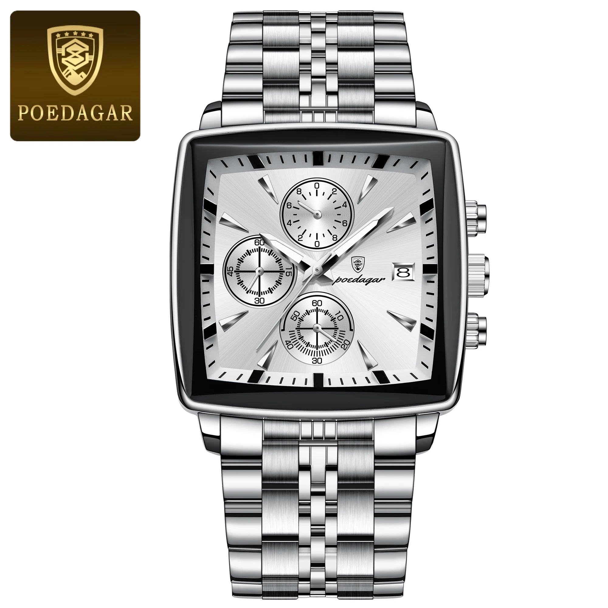 Montre chronographe étanche pour homme de haute qualité et tendance…