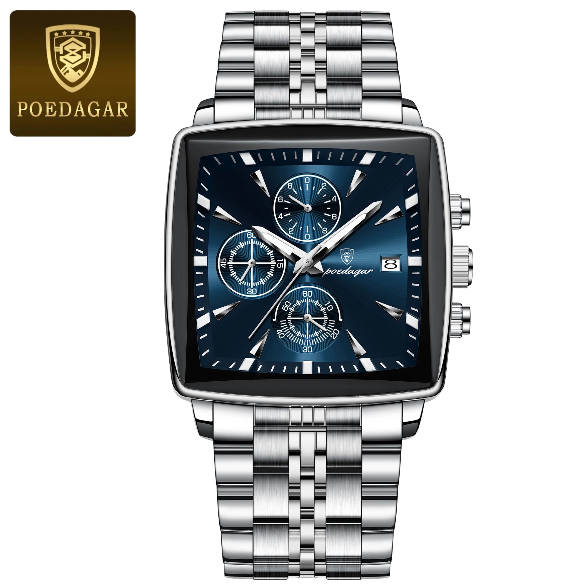 Montre chronographe étanche pour homme de haute qualité et tendance…