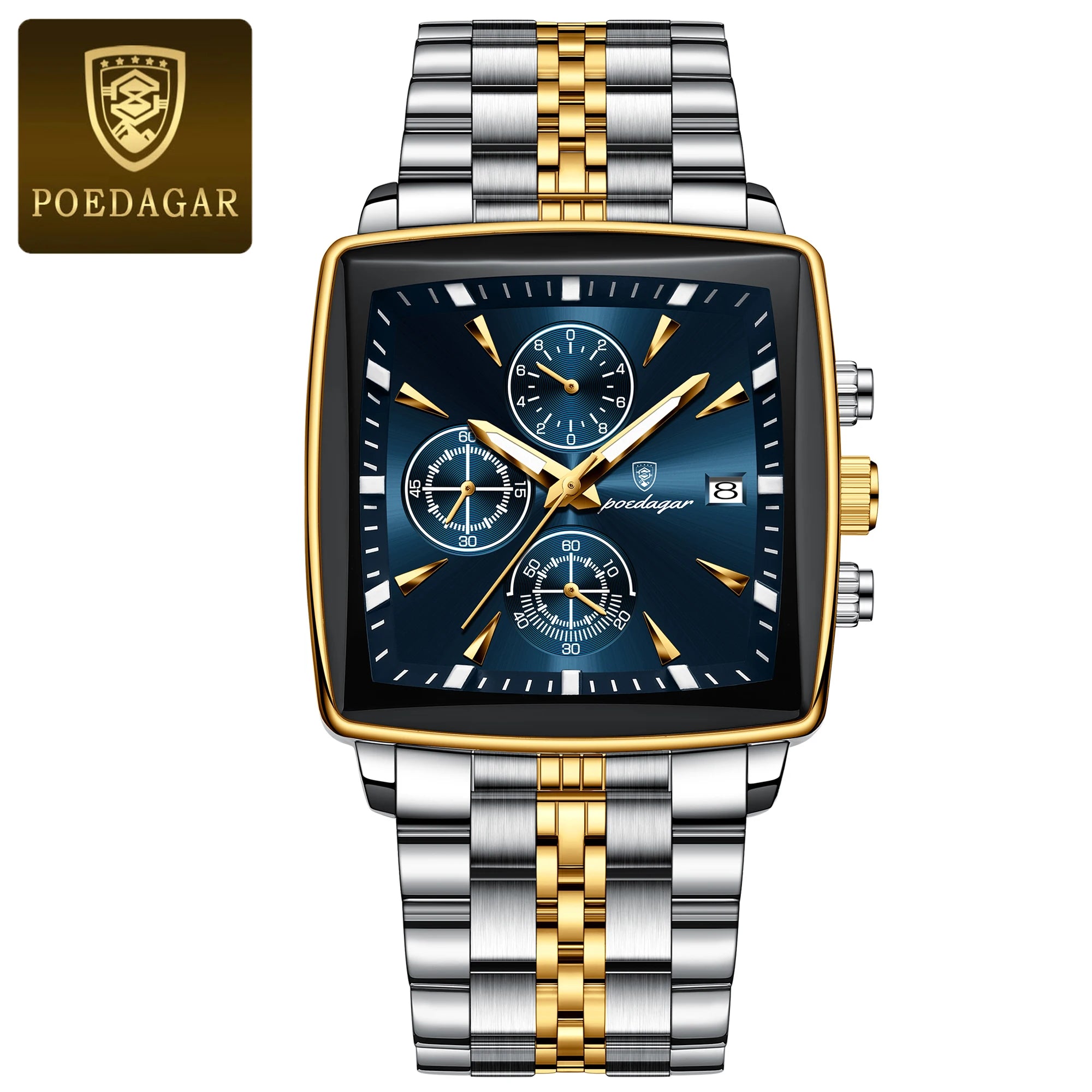 Montre chronographe étanche pour homme de haute qualité et tendance…