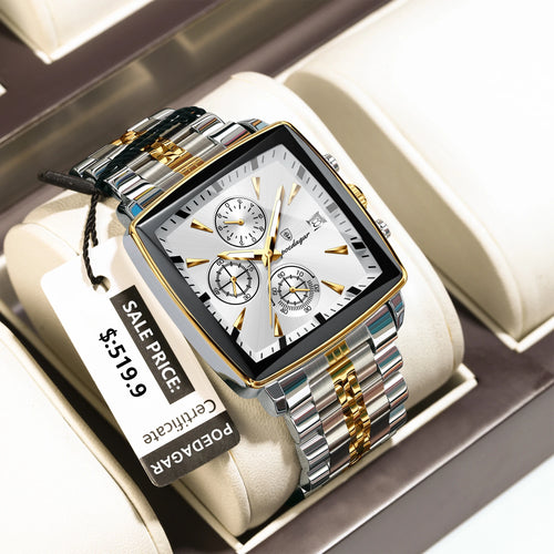 Montre chronographe étanche pour homme de haute qualité et tendance…
