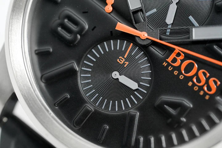 Montre Hugo Boss Orange Detroit en silicone pour homme
