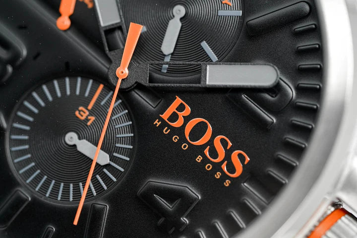Montre Hugo Boss Orange Detroit en silicone pour homme